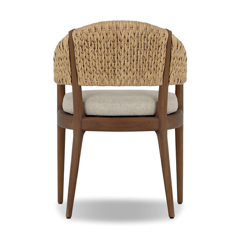 Atwood Outdoor Teak Dining Armchair