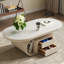 Table de salon ovale en ardoise-109243431-109243434