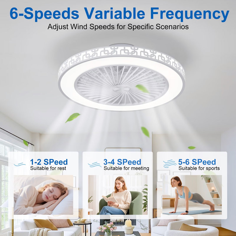 46cm Ceiling Fan, White
