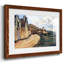 The Road In Giverny, 1885, reproduction d'art sur papier-719548593-719548604