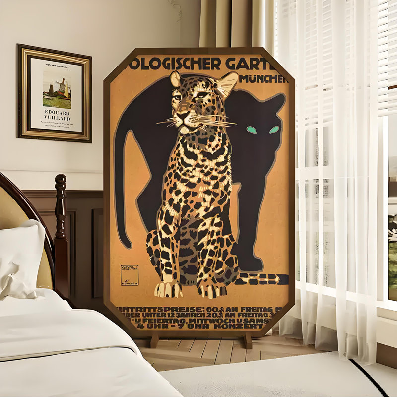 Écran graphique Leopard, 70.87" H x 31.5" W x 1.57" D
