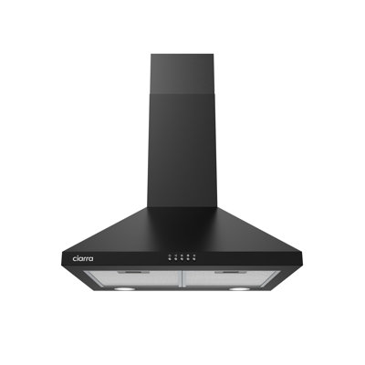 24 in. Wall Mount Range Hood in Silver with 3-Speed Extractions