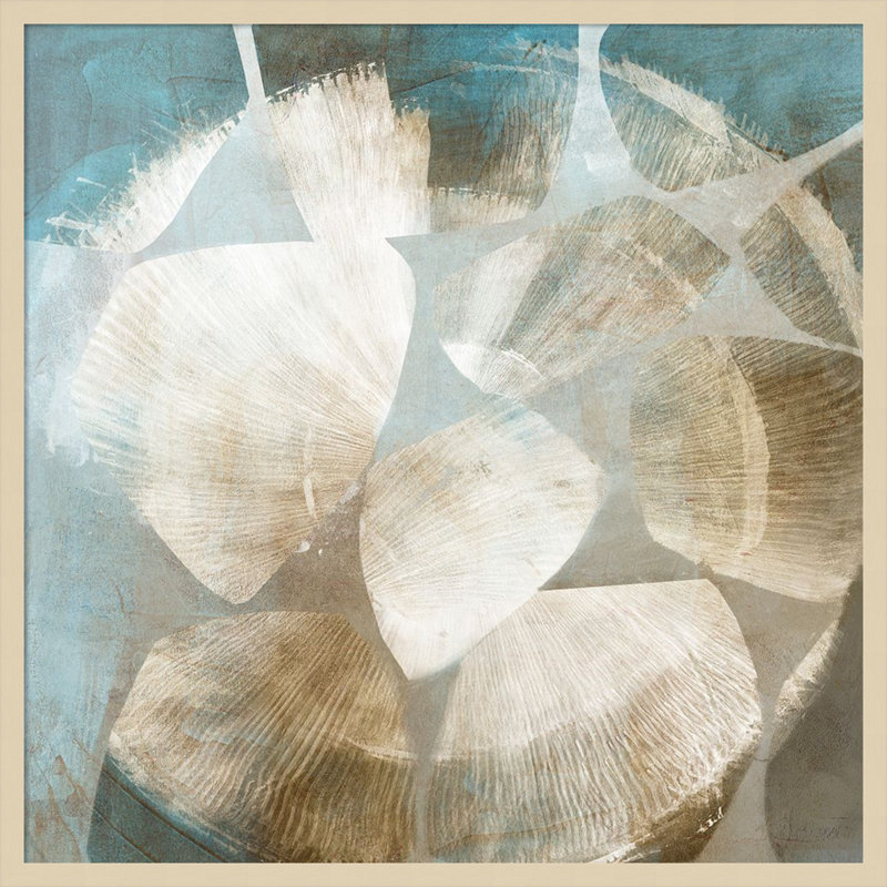 «Cosmic Flow I» par Emma Peal, impression sur bois encadrée, H 33 po x l 33 po