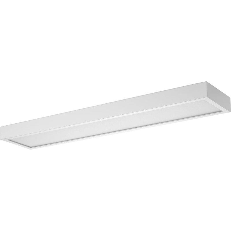 Éclairage pour meuble-lavabo à intensité variable à 1 lumière Arenijus, Blanc satiné