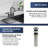 Karran 2-Handle 4-Inch Centerset Bathroom Faucet with Matching Pop-up Drain-102098638