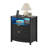 19.7"W 2 Drawer Nightstand With Light-1431849178