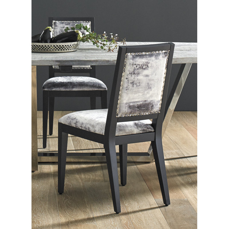 Mesmerize Upholstered Dining Chair in Gray