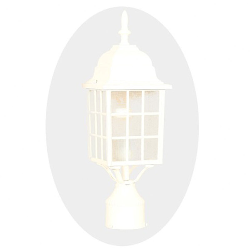 Belfield Lantern Head, Textured White