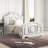 Otta Fairytale Bed with Arched Headboard & Shell Motif-1791266714