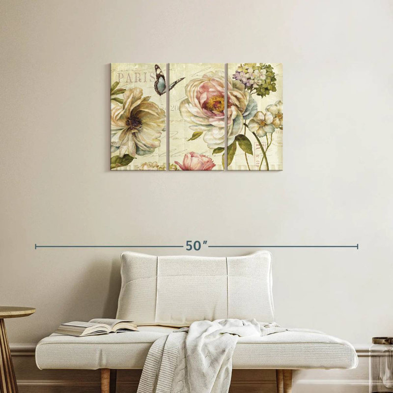 Harnek Marche De Fleurs IV, H 20 po x l 33 po