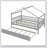 Wooden House Bed With Trundle-347267189