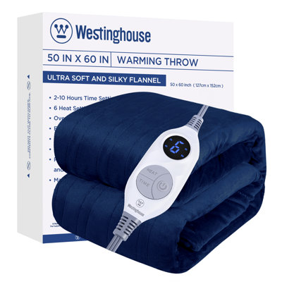 Jeté chauffant en flanelle Westinghouse