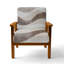 Chaise rembourrée abstraite Minimalisme-377435044