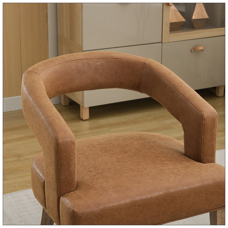 Fauteuils d'appoint, Polyuréthane brun