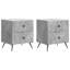 43cm W Manufactured Wood Bedside Table-715590117