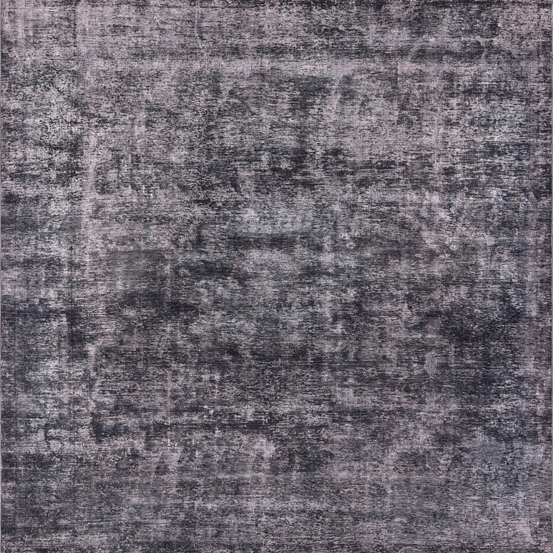 Tapis gris Sabelina, Carré 3 pi