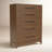 Billie Ebony Five Drawer Chest