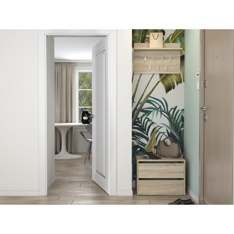6 Pair Shoe Storage Cabinet, Sonoma