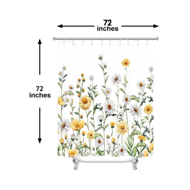 Rideau de douche Wild Daisy