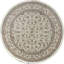 Oriental Area Rug in Taupe/Ivory
