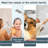 Rain Dual Shower Head 1.75 GPM GPM-95127515