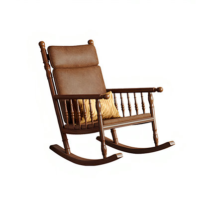 Solid Wood Rocking Chair