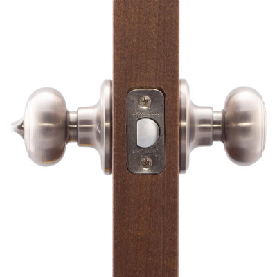 Bouton de porte colonial avec rosette ronde Colonial
