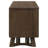 Trotter 71-Inch 4-Door Wood TV Stand Media Console Brown