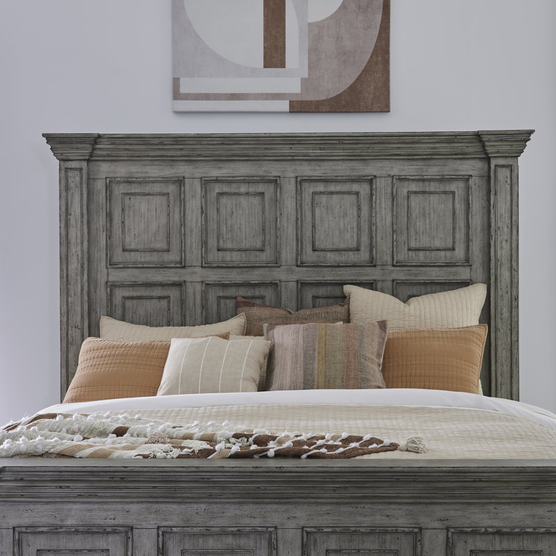 Temple Cloud King California Panel Bed