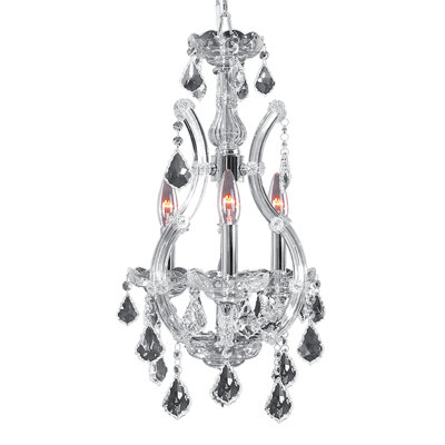 Carlyann 4 - Light Dimmable Tiered Chandelier
