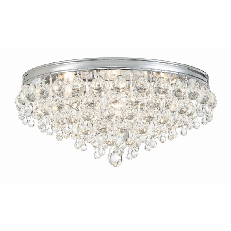 Eulah Flush Mount, Chrome