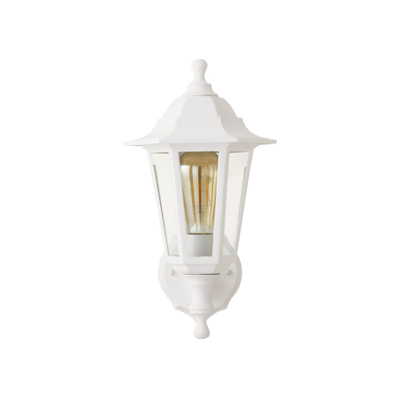 Mcmahan Outdoor Wall Lantern, White