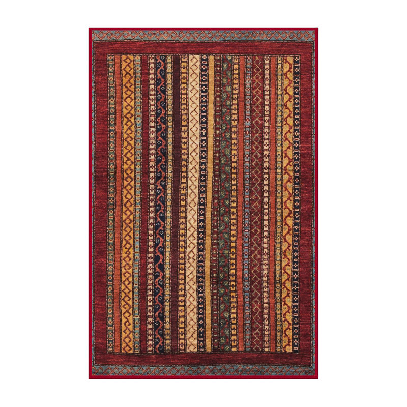 Striped Indoor Rug, Rectangle 8' x 10'