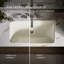 Iron Plains Trough Rectangle Dual Mount Bathroom Sink with Overflow-27173362