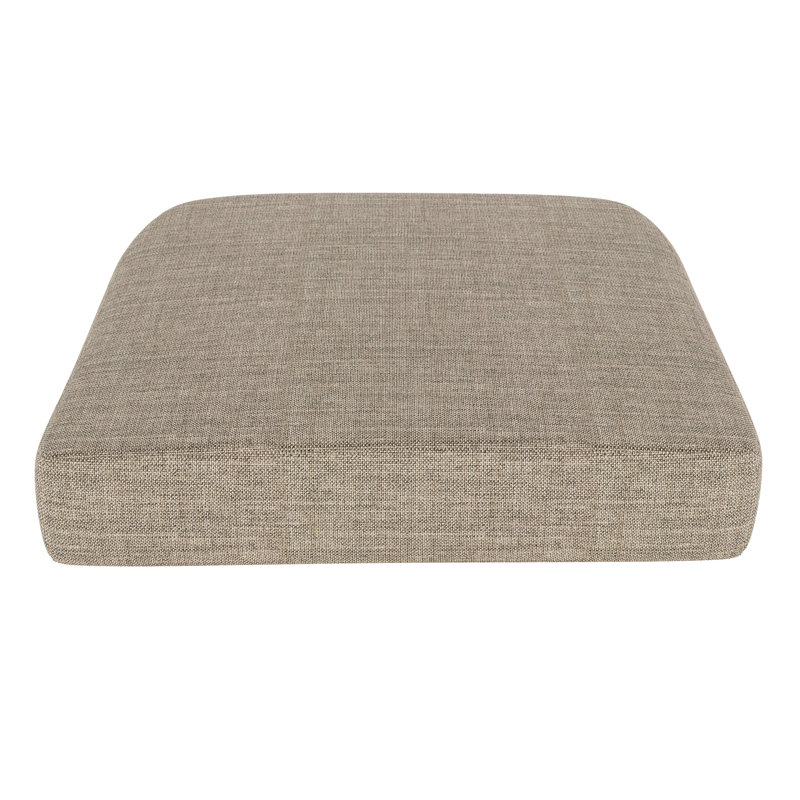 Coussin de siège d'extérieur Sunbrella, Cast Shale Sunbrella® tissage uni