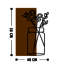 Plants & Flowers Wall Decor on Metal