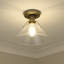 Plafonnier encastré à une lumière de 10 po Weatherford-63388939-63388938