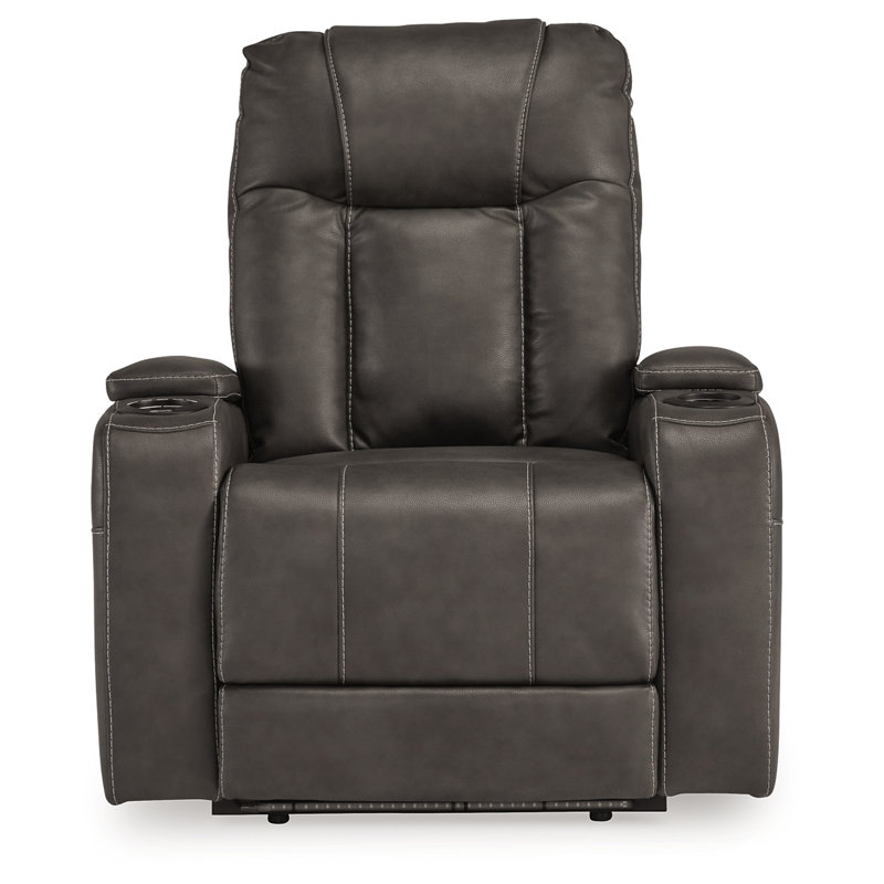 Feazada Power Recliner, Gray