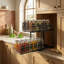 Freestanding Spice Rack