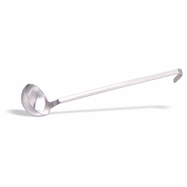 Louche une pièce économique en acier inoxydable - 3 oz de service - NSF