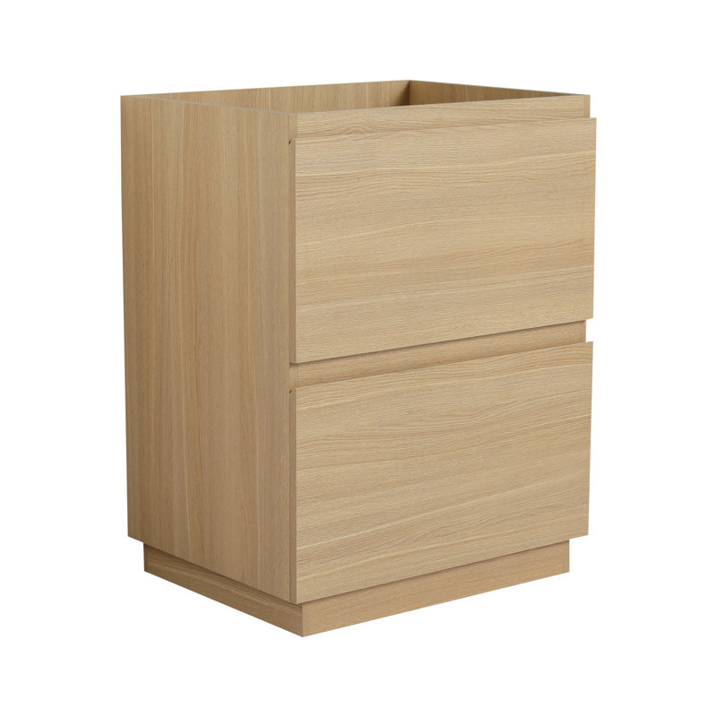 Bathroom Vanity with Double drawer (Only Vanity Without Top)