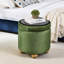 Rond - Flanelle: multifonctionnel avec option de rangement et de dessus pour le salon Multifonctionnel: flanelle, espace, couvercle de table-108410053
