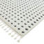 Aubree Dotty Shaggy Cream/Grey Area Rug-1990518