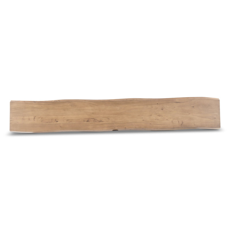 Modern Brazilian Bello Bench, 18" H x 102" W x 15" D, Teak