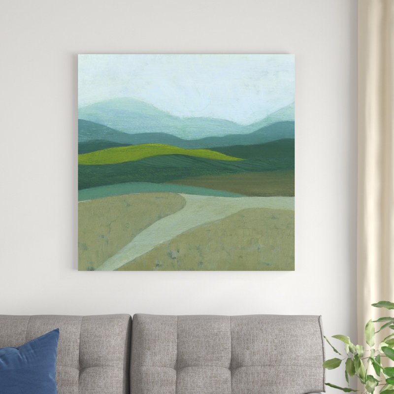 Blue Mountains II, H 36 po x l 36 po x P 1,25 po