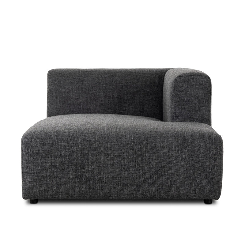 Lawndale RAF Chaise PC-Saxon Charcoal