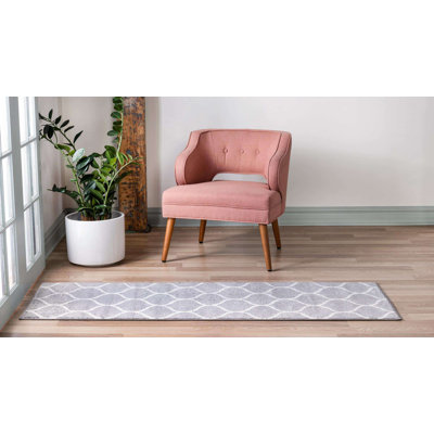 Tapis gris clair Lllan