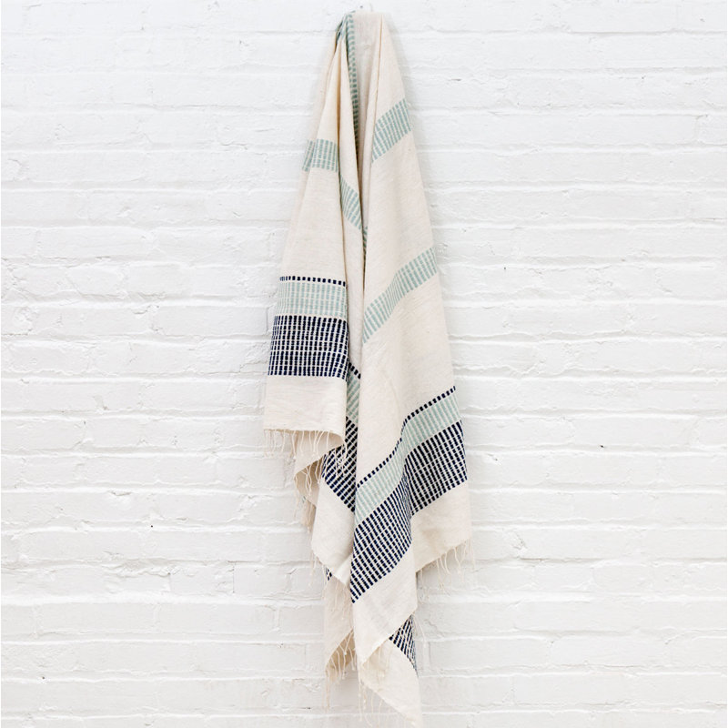 Camden Cotton Bath Towel, Gray