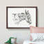 The Head of a Donkey by Jean Bernard - Picture Frame Drawing Print-55611184-55611191