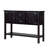 Retro Style Solid Wood Sideboard Console Table with Drawers, Cabinets and Shelf, Ideal for Multi - purpose Storage in Various Rooms